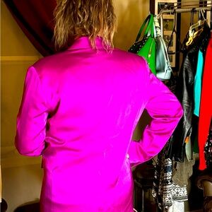 Satin Oversize Jacket